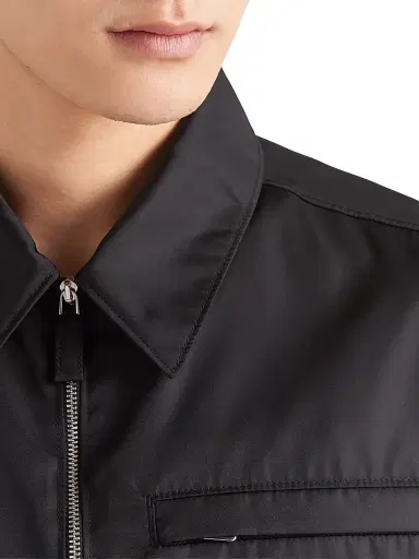 Prada Men's Re-Nylon Blouson Jacket | Thumbnail 5 Prada Men's Re-Nylon Blouson Jacket | Thumbnail 5
