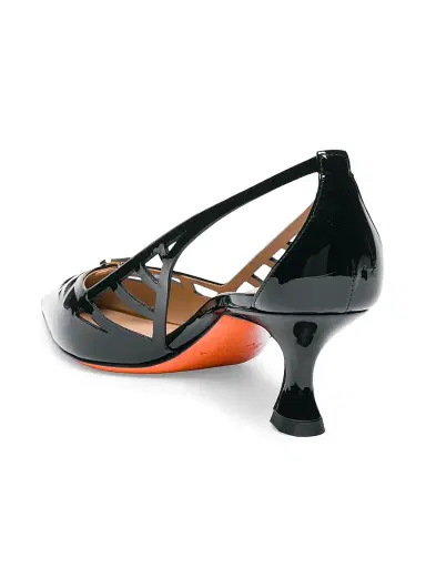 Santoni Women's 55MM Cut-Out Patent Leather Pumps | Thumbnail 7 Santoni Women's 55MM Cut-Out Patent Leather Pumps | Thumbnail 7