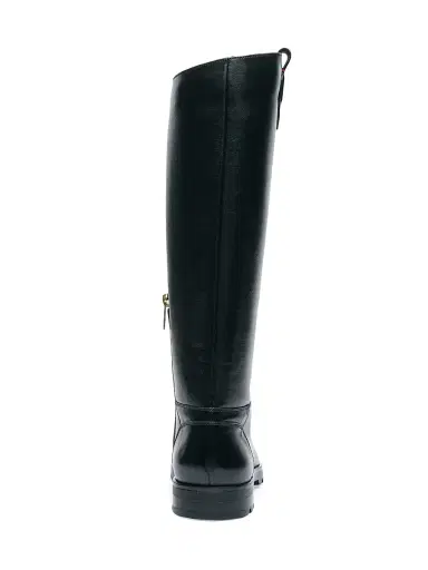 Santoni Women's Bess Leather Knee-High Boots - Black - Size 12 | Thumbnail 7 Santoni Women's Bess Leather Knee-High Boots - Black - Size 12 | Thumbnail 7