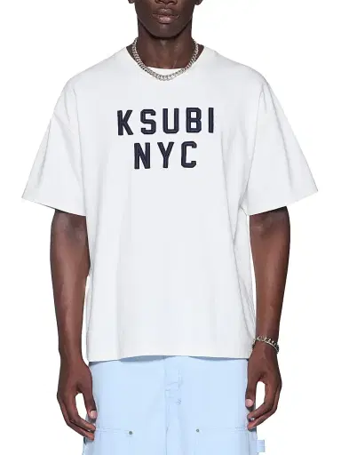 Ksubi Men's Future Memory NYC Ekcess T-Shirt - White | Thumbnail 4 Ksubi Men's Future Memory NYC Ekcess T-Shirt - White | Thumbnail 4