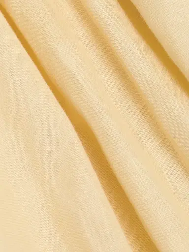 Zimmermann Women's Awaken Cut Out Tie-Waist Linen Midi-Dress - Lemon | Thumbnail 7 Zimmermann Women's Awaken Cut Out Tie-Waist Linen Midi-Dress - Lemon | Thumbnail 7