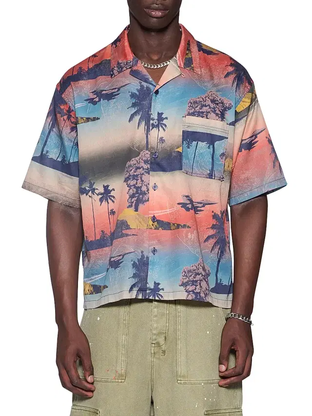 Men's Future Memory Mauna Loa Diner Shirt - Assorted Men's Future Memory Mauna Loa Diner Shirt - Assorted
