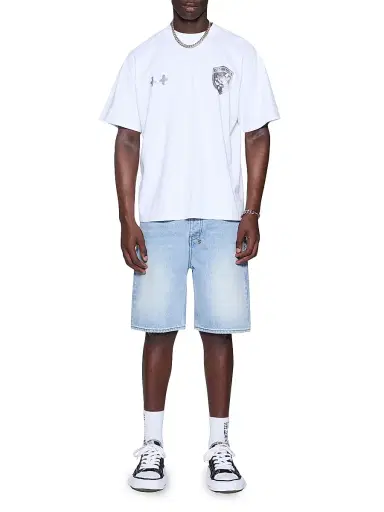 Ksubi Men's Future Memory Anti K Denim Shorts - Denim - Size 33 | Thumbnail 2 Ksubi Men's Future Memory Anti K Denim Shorts - Denim - Size 33 | Thumbnail 2