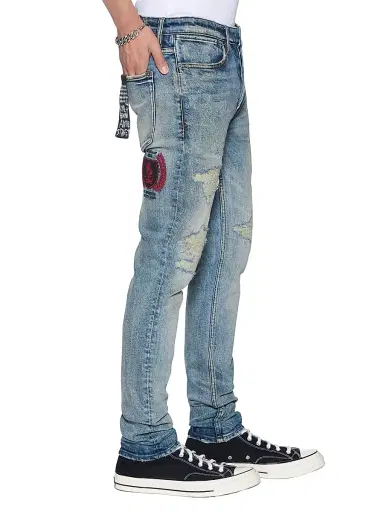 Ksubi Men's Future Memory Van Winkle Skinny Jeans - Denim | Thumbnail 2 Ksubi Men's Future Memory Van Winkle Skinny Jeans - Denim | Thumbnail 2