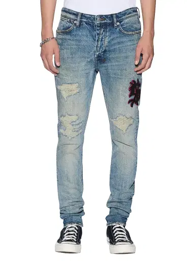 Ksubi Men's Future Memory Van Winkle Skinny Jeans - Denim | Thumbnail 1 Ksubi Men's Future Memory Van Winkle Skinny Jeans - Denim | Thumbnail 1