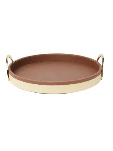Ralph Lauren Home Garrett Canvas, Leather and Brass Tray - Men | Thumbnail 1 Ralph Lauren Home Garrett Canvas, Leather and Brass Tray - Men | Thumbnail 1