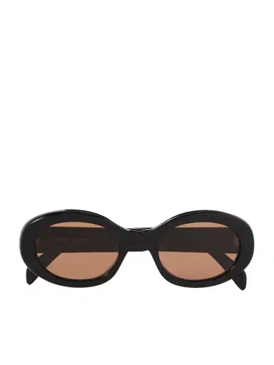 CELINE Eyewear Triomphe Oval-frame Acetate Sunglasses | Thumbnail 1 CELINE Eyewear Triomphe Oval-frame Acetate Sunglasses | Thumbnail 1