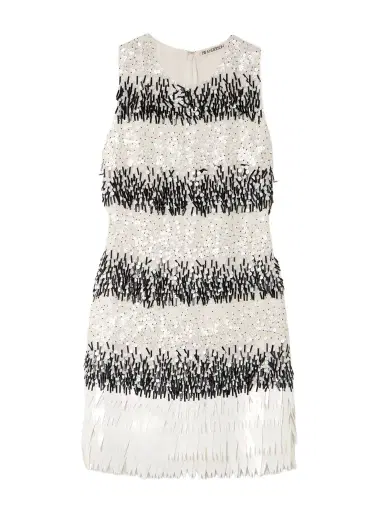 JW Anderson Embellished Chiffon Mini Dress | Thumbnail 1 JW Anderson Embellished Chiffon Mini Dress | Thumbnail 1