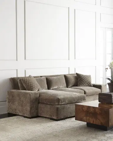 Old Hickory Tannery Lennox Left-Chaise Sectional | Thumbnail 1 Old Hickory Tannery Lennox Left-Chaise Sectional | Thumbnail 1