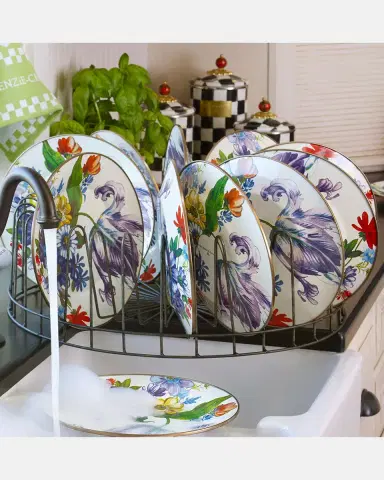 MacKenzie-Childs Flower Market Dinner Plate | Thumbnail 3 MacKenzie-Childs Flower Market Dinner Plate | Thumbnail 3