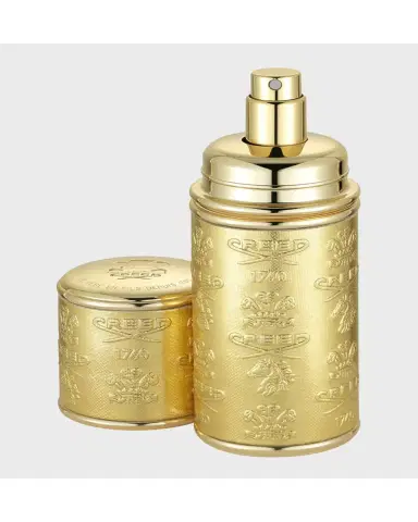 CREED 1.7 oz. Deluxe Atomizer, Gold with Gold Trim | Thumbnail 2 CREED 1.7 oz. Deluxe Atomizer, Gold with Gold Trim | Thumbnail 2