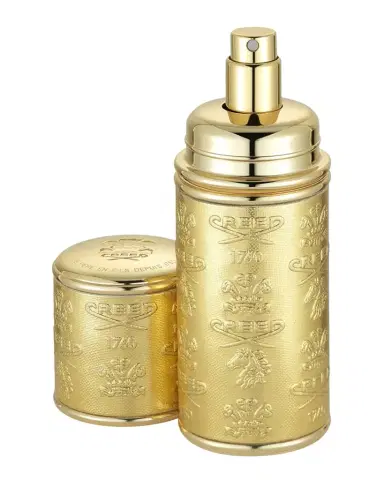 CREED 1.7 oz. Deluxe Atomizer, Gold with Gold Trim | Thumbnail 1 CREED 1.7 oz. Deluxe Atomizer, Gold with Gold Trim | Thumbnail 1