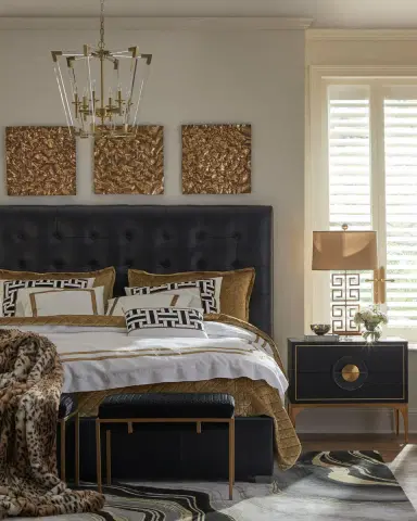 Lili Alessandra Chloe Velvet Coverlet, Queen | Thumbnail 2 Lili Alessandra Chloe Velvet Coverlet, Queen | Thumbnail 2