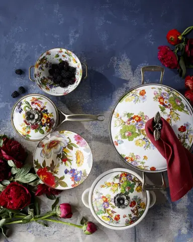 MacKenzie-Childs Small Flower Market Colander | Thumbnail 3 MacKenzie-Childs Small Flower Market Colander | Thumbnail 3