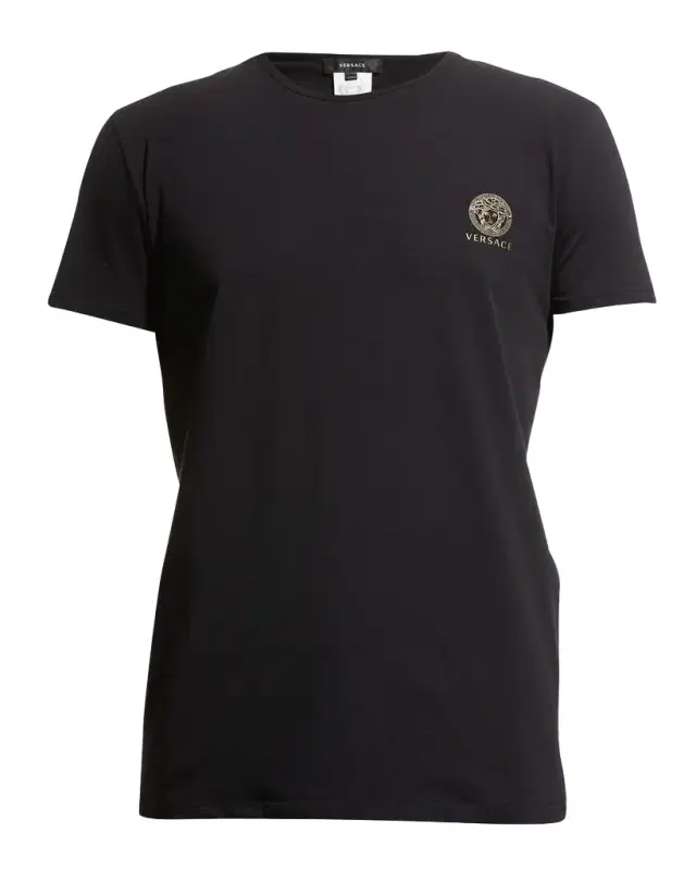 Men 's Medusa Logo Crewneck T-Shirt Men 's Medusa Logo Crewneck T-Shirt