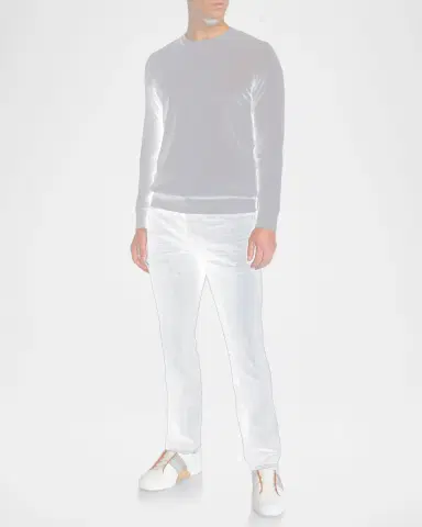 7 for all mankind Men 's Slimmy Airweft Denim Jeans | Thumbnail 2 7 for all mankind Men 's Slimmy Airweft Denim Jeans | Thumbnail 2