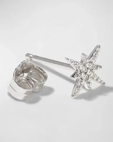 Sydney Evan Starburst Diamond Single Stud Earring | Thumbnail 4 Sydney Evan Starburst Diamond Single Stud Earring | Thumbnail 4