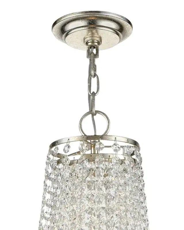Arcadia 4-Light Antique Silver Chandelier Arcadia 4-Light Antique Silver Chandelier