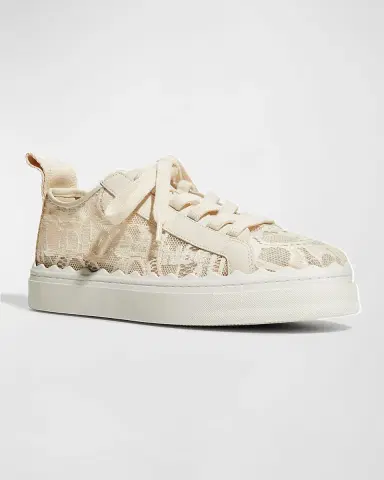 Chloé Lauren Logo Lace Low-Top Sneakers | Thumbnail 2 Chloé Lauren Logo Lace Low-Top Sneakers | Thumbnail 2