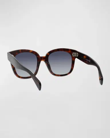 CELINE Square Polarized Acetate Sunglasses | Thumbnail 2 CELINE Square Polarized Acetate Sunglasses | Thumbnail 2