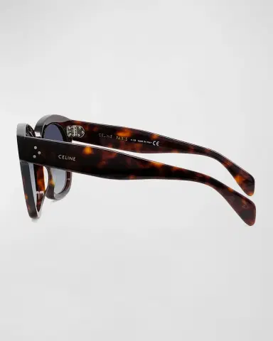CELINE Square Polarized Acetate Sunglasses | Thumbnail 4 CELINE Square Polarized Acetate Sunglasses | Thumbnail 4