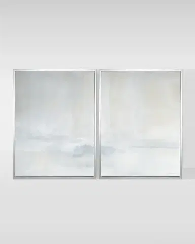 Benson-Cobb Studios "Promontory" Hand-Embellished Giclee Diptych, 37.5" x 49.5" | Thumbnail 2 Benson-Cobb Studios "Promontory" Hand-Embellished Giclee Diptych, 37.5" x 49.5" | Thumbnail 2