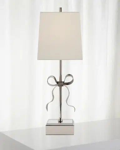 Visual Comfort Signature Ellery Grosgrain Bow Table Lamp | Thumbnail 1 Visual Comfort Signature Ellery Grosgrain Bow Table Lamp | Thumbnail 1