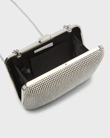 Whiting & Davis Yves Crystal Minaudiere Bag | Thumbnail 3 Whiting & Davis Yves Crystal Minaudiere Bag | Thumbnail 3