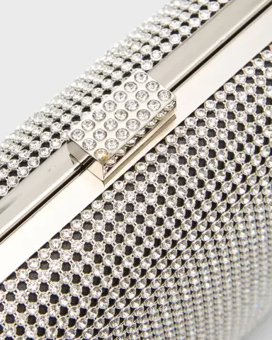 Whiting & Davis Yves Crystal Minaudiere Bag | Thumbnail 6 Whiting & Davis Yves Crystal Minaudiere Bag | Thumbnail 6