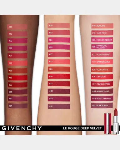 Givenchy Le Rouge Deep Velvet Matte Lipstick | Thumbnail 2 Givenchy Le Rouge Deep Velvet Matte Lipstick | Thumbnail 2
