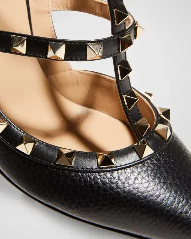 Valentino Garavani Rockstud Leather Caged Pump | Thumbnail 6 Valentino Garavani Rockstud Leather Caged Pump | Thumbnail 6