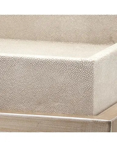 Jamie Young Jax Faux Shagreen Side Table | Thumbnail 2 Jamie Young Jax Faux Shagreen Side Table | Thumbnail 2