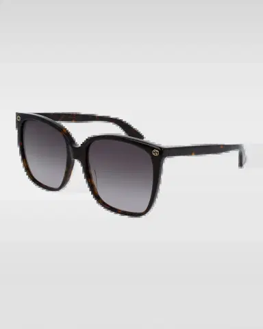 Gucci Square Acetate Sunglasses w/ Interlocking G Detail | Thumbnail 2 Gucci Square Acetate Sunglasses w/ Interlocking G Detail | Thumbnail 2