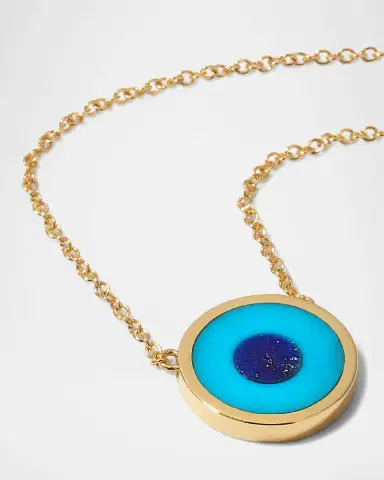 Jennifer Meyer 18k Mini Evil Eye Necklace | Thumbnail 3 Jennifer Meyer 18k Mini Evil Eye Necklace | Thumbnail 3