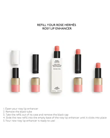 Hermes Rose Rosy Lip Enhancer | Thumbnail 4 Hermes Rose Rosy Lip Enhancer | Thumbnail 4