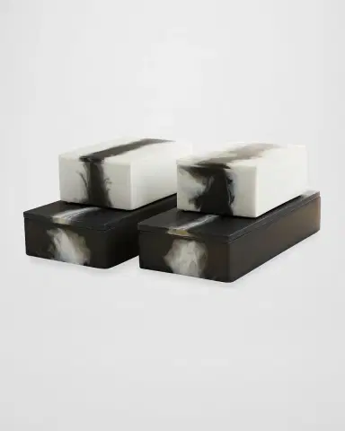 Arteriors Hollie Storage Boxes, Set Of 2 | Thumbnail 5 Arteriors Hollie Storage Boxes, Set Of 2 | Thumbnail 5