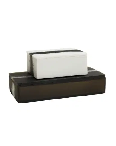 Arteriors Hollie Storage Boxes, Set Of 2 | Thumbnail 1 Arteriors Hollie Storage Boxes, Set Of 2 | Thumbnail 1