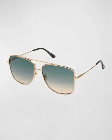 Tom Ford Reggie Metal Aviator Sunglasses | Thumbnail 3 Tom Ford Reggie Metal Aviator Sunglasses | Thumbnail 3