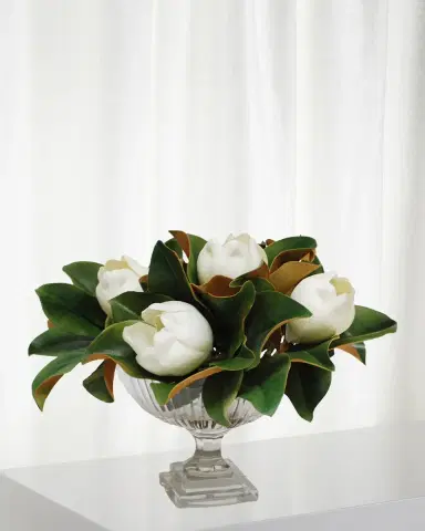 Winward Home Magnolia in Stripe Cut Bowl | Thumbnail 1 Winward Home Magnolia in Stripe Cut Bowl | Thumbnail 1