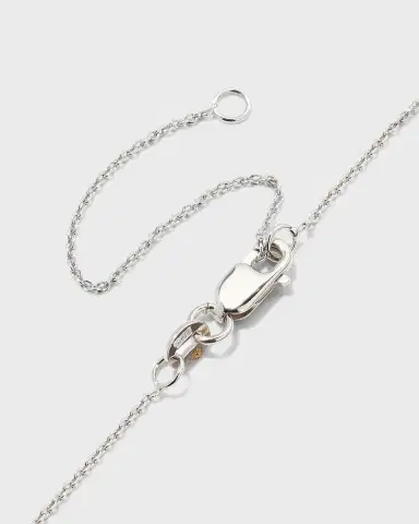 Roberto Coin Pineapple Tiny Treasures Necklace with Diamonds | Thumbnail 3 Roberto Coin Pineapple Tiny Treasures Necklace with Diamonds | Thumbnail 3
