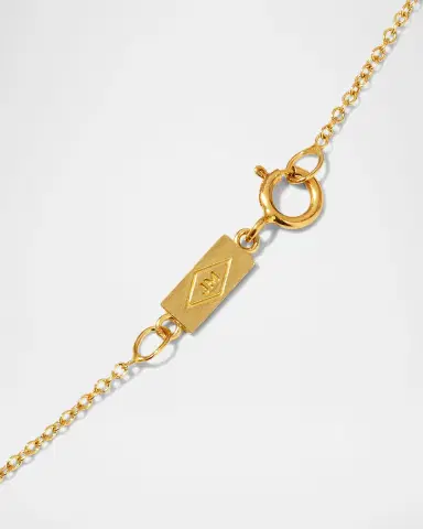 Jennifer Meyer Lapis and Turquoise Evil Eye Necklace with Diamonds | Thumbnail 3 Jennifer Meyer Lapis and Turquoise Evil Eye Necklace with Diamonds | Thumbnail 3