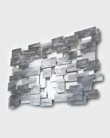 Karo Studios Glass and Metal Wall Sculpture | Thumbnail 4 Karo Studios Glass and Metal Wall Sculpture | Thumbnail 4