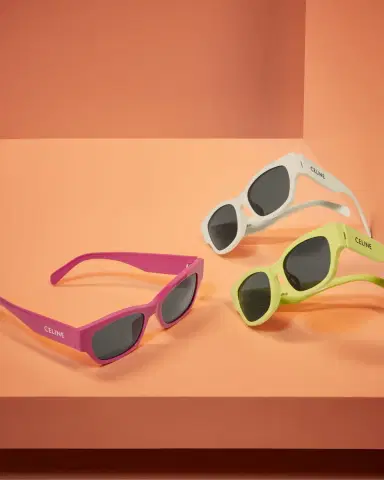 Celine Rectangle Acetate Sunglasses | Thumbnail 4 Celine Rectangle Acetate Sunglasses | Thumbnail 4