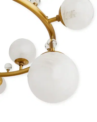 Arteriors Troon Round Chandelier | Thumbnail 3 Arteriors Troon Round Chandelier | Thumbnail 3