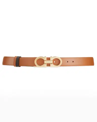 Ferragamo Reversible Leather Gancini Belt | Thumbnail 3 Ferragamo Reversible Leather Gancini Belt | Thumbnail 3
