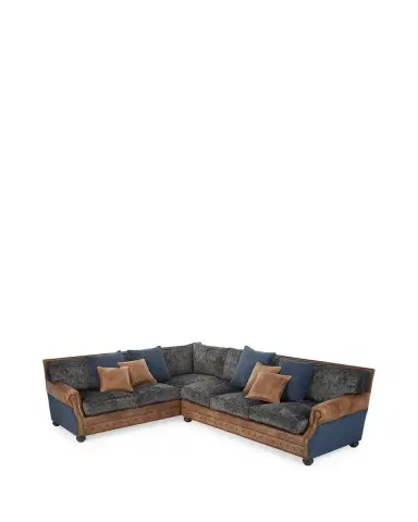 Old Hickory Tannery Brazos Left Return Sectional Sofa | Thumbnail 1 Old Hickory Tannery Brazos Left Return Sectional Sofa | Thumbnail 1