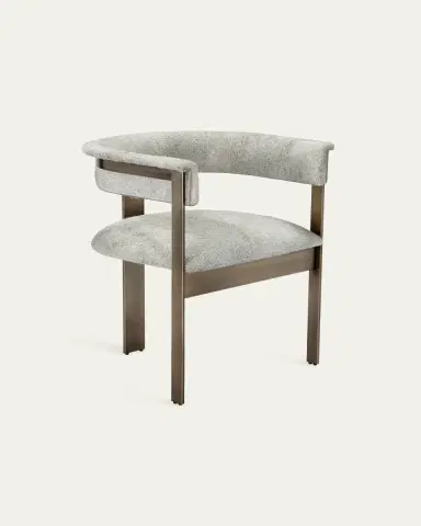 Interlude Home Darcy Hairhide Dining Chair | Thumbnail 2 Interlude Home Darcy Hairhide Dining Chair | Thumbnail 2
