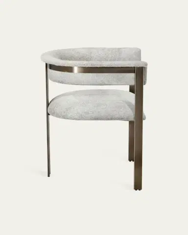 Interlude Home Darcy Hairhide Dining Chair | Thumbnail 3 Interlude Home Darcy Hairhide Dining Chair | Thumbnail 3