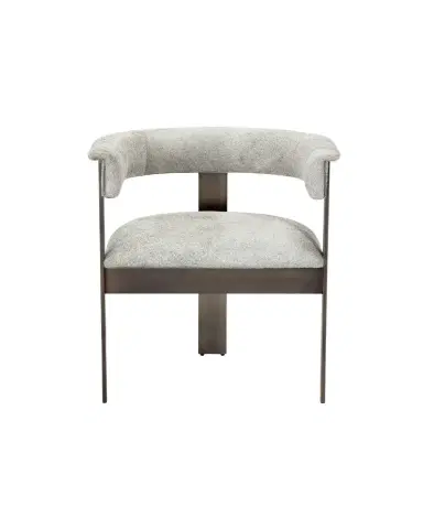 Interlude Home Darcy Hairhide Dining Chair | Thumbnail 1 Interlude Home Darcy Hairhide Dining Chair | Thumbnail 1