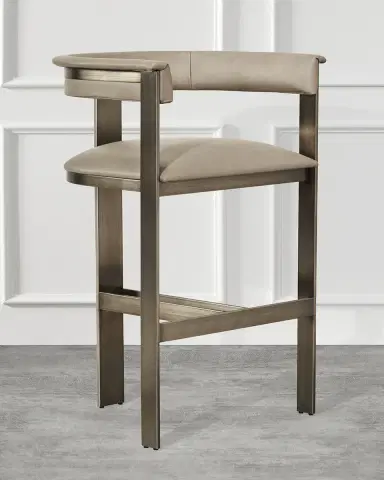 Interlude Home Darcy Bar Stool, 30" | Thumbnail 2 Interlude Home Darcy Bar Stool, 30" | Thumbnail 2